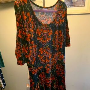 Lularoe Floral Nicole Dress